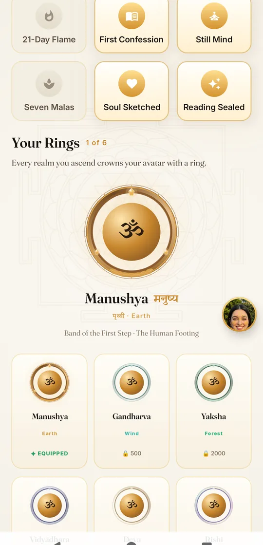 Relics earned and loka rings