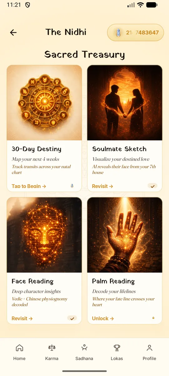 ShukrAI deep readings: Soulmate Sketch, Face and Palm reading